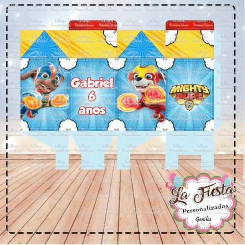 Caixa Milk Patrulha Canina Super Filhotes