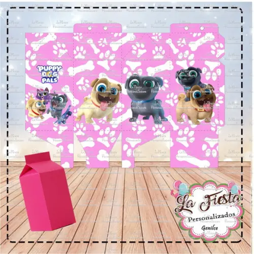 Caixa Milk Puppy Dog Pals
