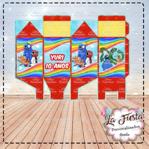 Caixa Milk Rainbow Friends