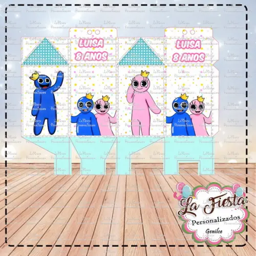 Caixa Milk Rainbow Friends