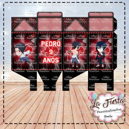 Caixa Milk Sasuke