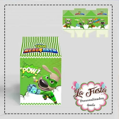 Caixa Milk Talking Tom Hero Dash