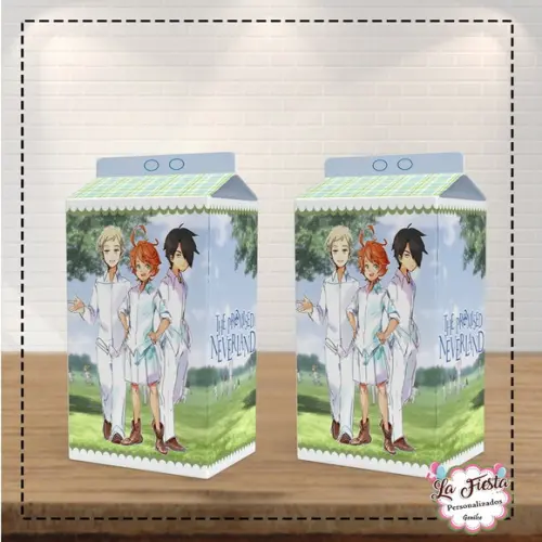 Caixa Milk The Promised Neverland