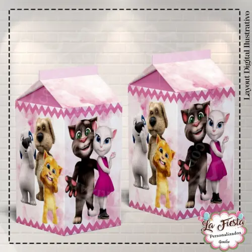 Caixa Milk Talking Angela