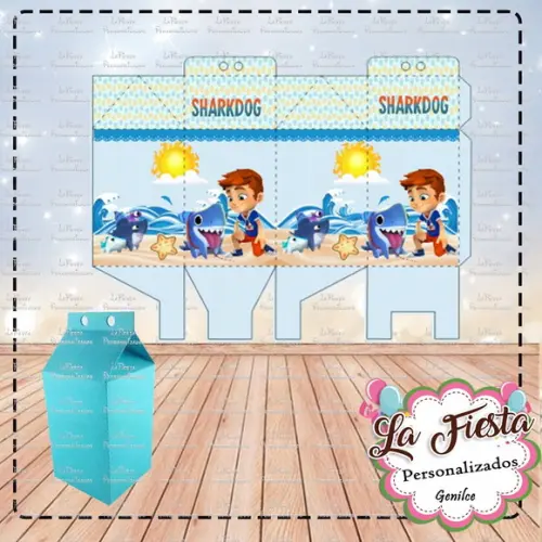 Caixa Milk Tubacão Sharkdog