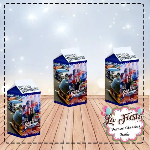 Caixa Milk Velozes e Furiosos