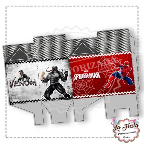 Caixa Milk Venom / Homem Aranha