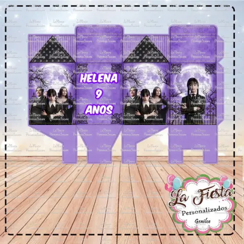 Caixa Milk Wandinha