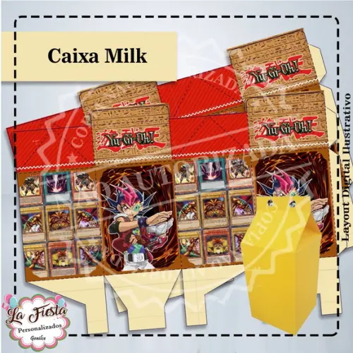 Caixa Milk Yu-Gi-Oh