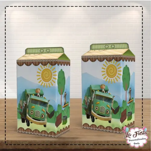 Caixa Milk Zé Coleta / Trash Truck