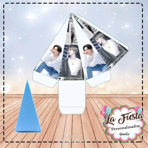 Caixa Piramide Banda Bts