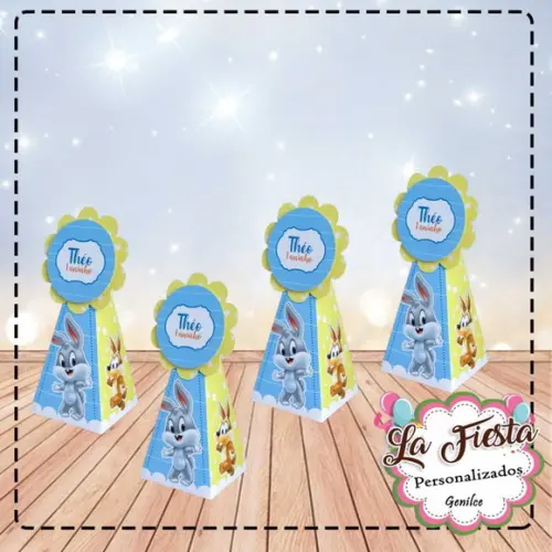 Caixa Piramide Baby Looney Tunes