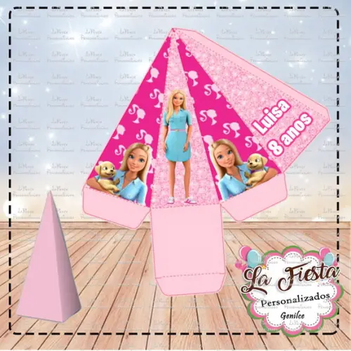 Caixa Piramide Barbie
