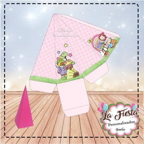 Caixa Pirâmide Bobbie Goods