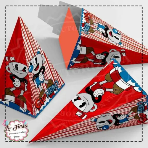 Caixa Piramide Cuphead