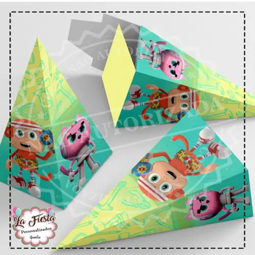 Caixa Piramide Chico Bon Bon