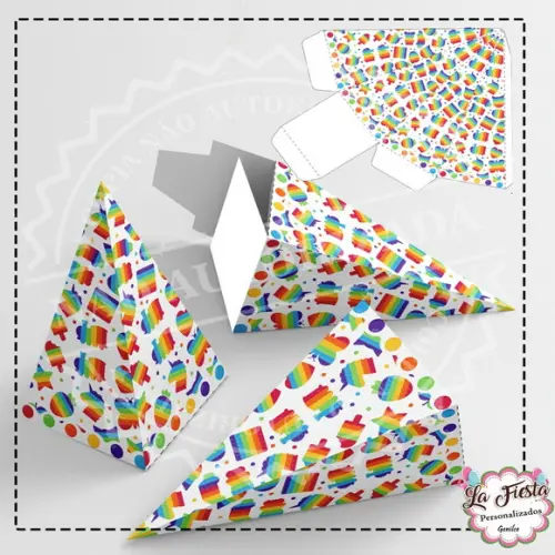 Caixa Piramide Fidget Toy