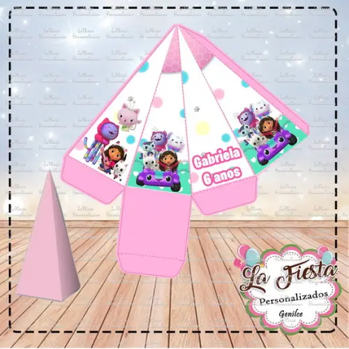 Caixa Piramide Gabby's Dollhouse
