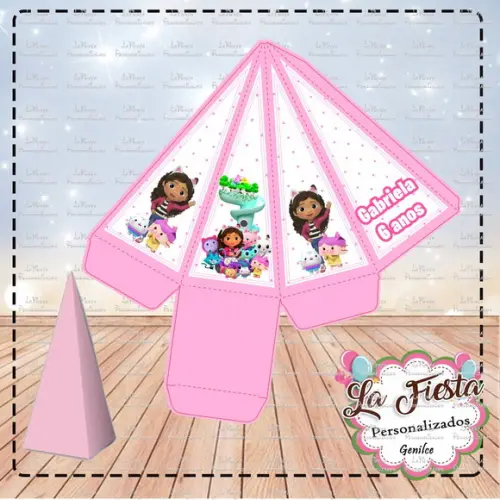 Caixa Piramide Gabby's Dollhouse