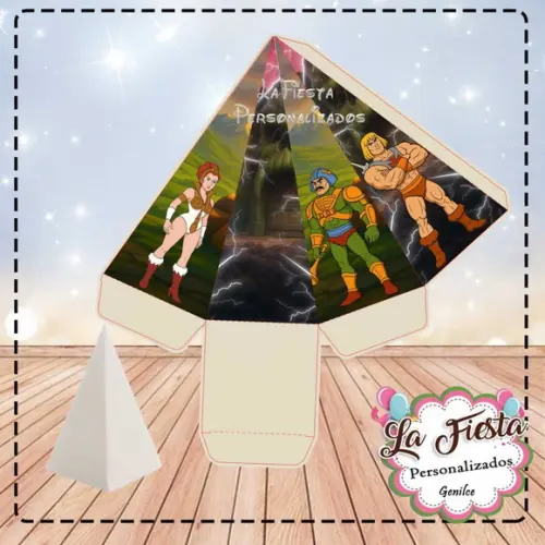 Caixa Piramide He Man