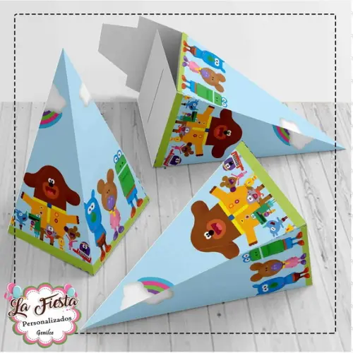 Caixa Piramide Hey Duggee