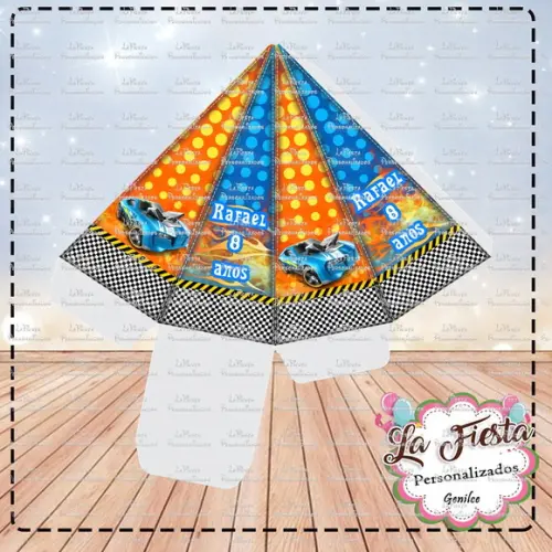 Caixa Piramide Hot Wheels