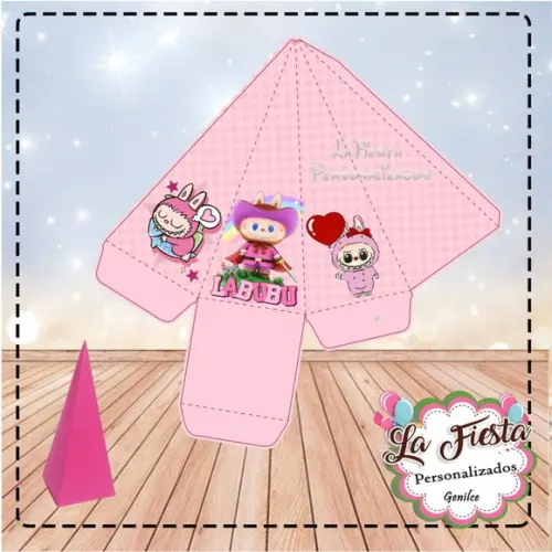 Caixa Piramide Labubu