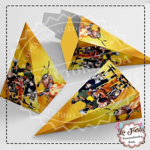 Caixa Piramide Naruto
