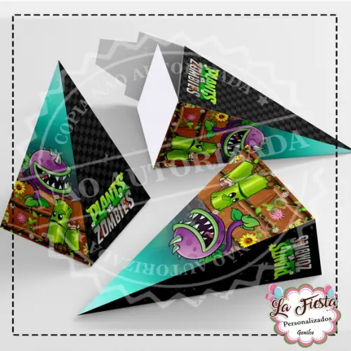 Caixa Piramide Plants vs. Zombies