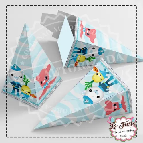 Caixa Piramide Octonautas