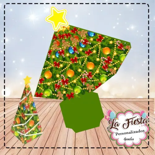 Caixa Piramide Natal