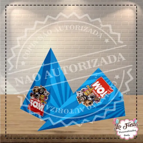 Caixa Piramide Talking Tom