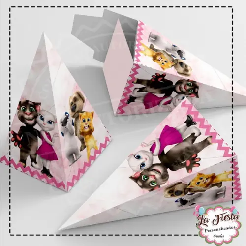Caixa Piramide Talking Angela