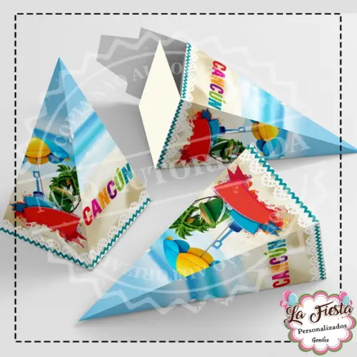Caixa Piramide Viagem Cancún