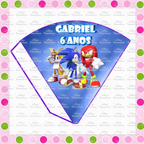 Cone Guloseimas Sonic