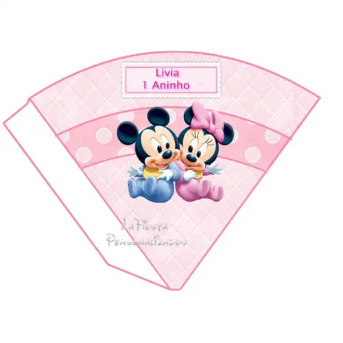 Cone Redondo Baby Disney