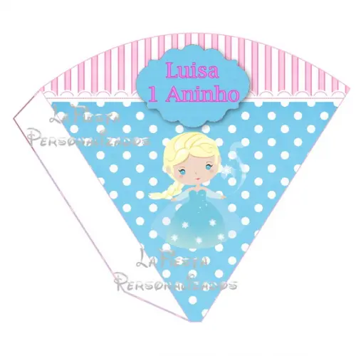Cone Redondo Frozen Baby