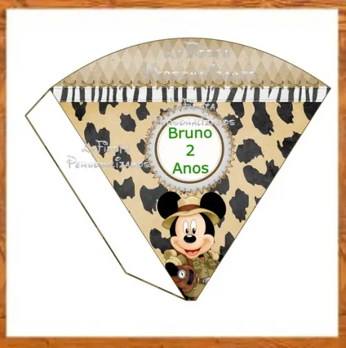 Cone Redondo Mickey Safari