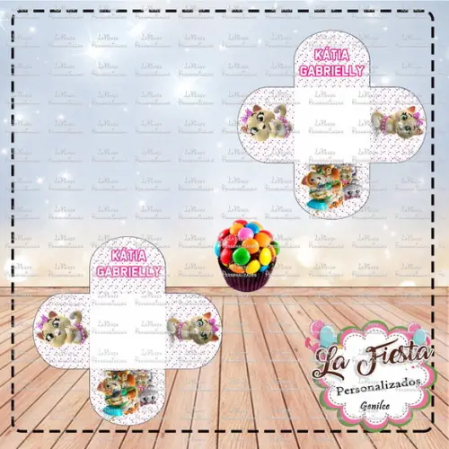 Forminha Docinhos 44 Gatos