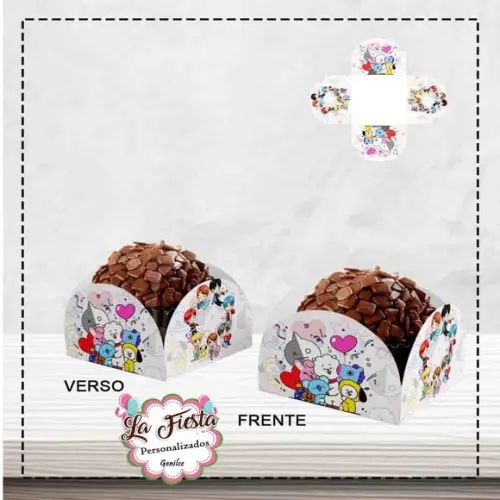 Forminha Docinhos Banda BTS