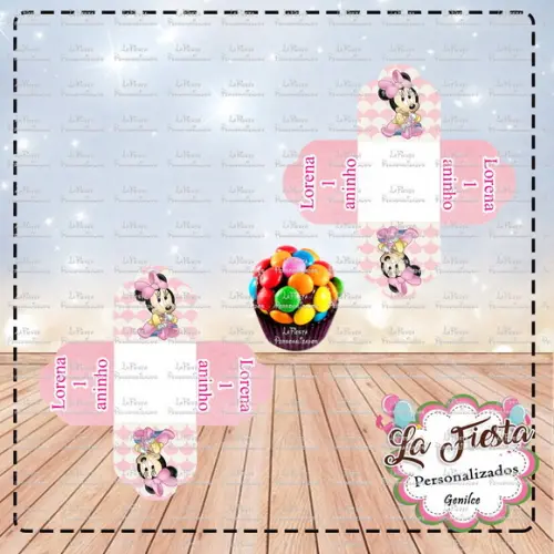 Forminha Docinhos Minnie Baby