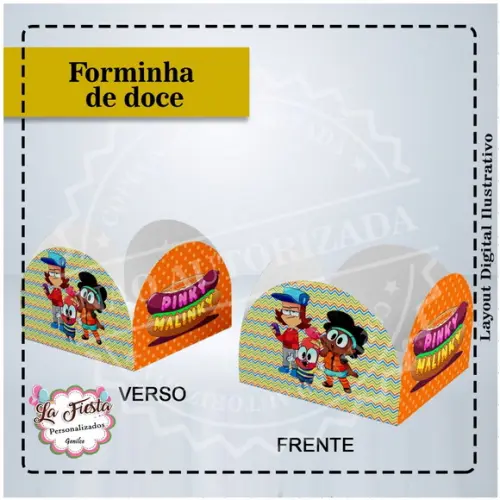 Forminha Docinhos Pinky Malinky