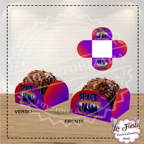 Forminha Docinhos Space Jam