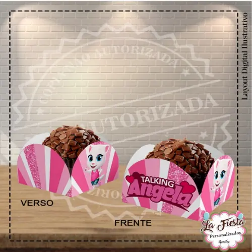 Forminha Docinhos Talking Angela