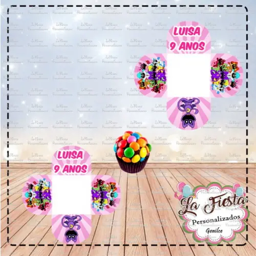 Forminha para Docinhos Catnap Poppy Playtime