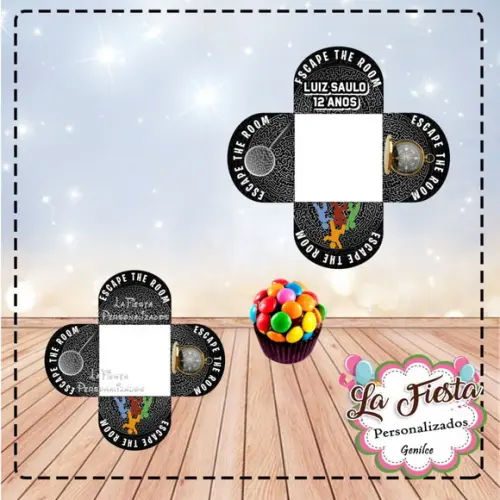 Forminha para Docinhos Escape The Room
