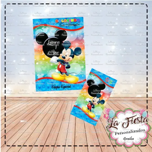 Revistinha de Colorir Mickey
