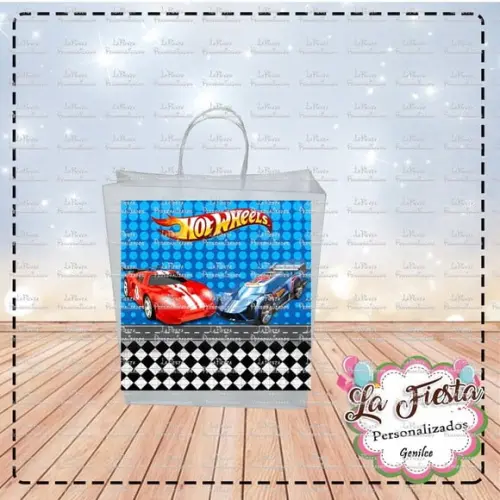 Rótulo Adesivo para Sacolinha Hot Wheels