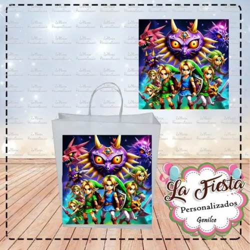 Rótulo Adesivo para Sacolinha The Legend Of Zelda: Majora S