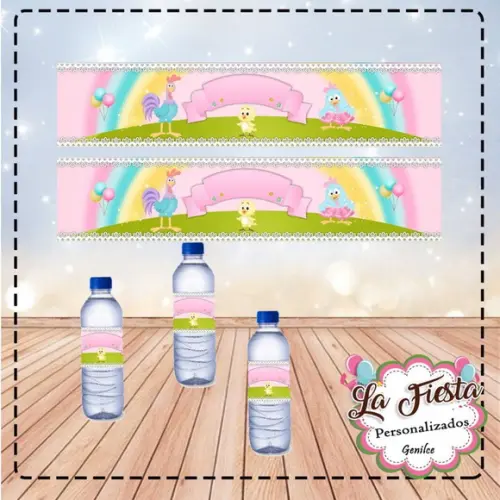 Rotulo Agua Galinha Pintadinha Candy